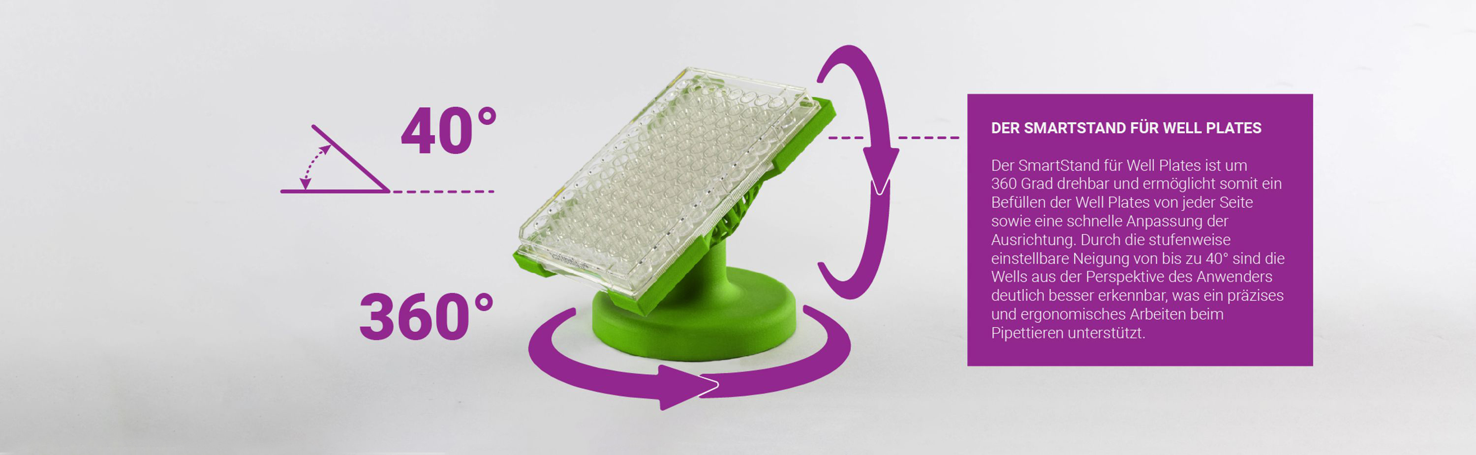 smartstand für wellplaes mikrotiterplatten halterung staender